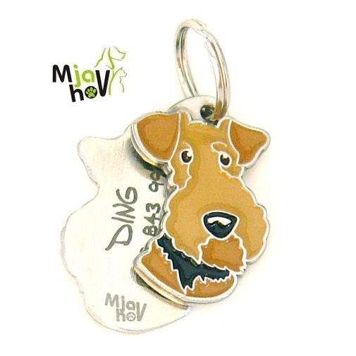 id-bricka-airedaleterrier-graverade.jpg Namnbrickor för hundar MjavHov - Graverade ID-brickor webbshop